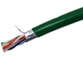 Weltron T2404L6PASH-GN 1000FT GREEN CAT6 550MHZ STRANDED STP CA