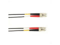 Black Box FOLZHM4-005M-LCLC-BK OM4 MM FO Patch Cable Duplx, Lszh, Black, Lclc, 5M
