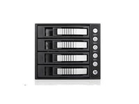 iStarUSA BPU-340HD-SILVER 3X5.25 to 4X3.5 12G RACK Silver