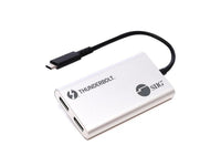 SIIG JU-TB0611-S1 Thunderbolt 3 to Dual DP 1.2 Adapter (JU-TB0611-S1)