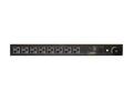 Vertiv 28013VH rPDU, Basic Standard, 20A, 120V, 1.9kW, Horizontal/Vertical, (8) NEMA 5-20R, 10ft power cord with L5-20P, Black Powder Coat