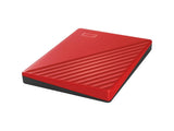 WD WDBYVG0020BRD-WESN 2TB WD External Hard Drive - MY PASSPORT - RED