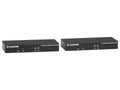 Black Box KVXLCDPF-100 KVM Extender Kit over Fiber - Single-Monitor, DisplayPort 4K30, USB 2.0, Audio, Serial, Local Video Out, SFP Port