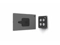 Compulocks VHBMM01 Universal Tablet Magnetic Mount, VESA Compatible Black