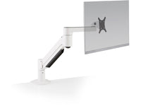 HAT Design Works 7500-1500-248 7500 Deluxe Monitor Arm, White, holds 12-40 lbs, up to 43IN screen