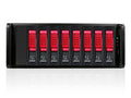 iStarUSA JAGE480HDRD-DE 4U 8-BAY 12GB/S Storage JBOD