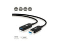 SIIG CB-US0U11-S1 USB-A AOC M to F Active Cable - 30M 5 Gbps (CB-US0U11-S1)