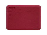 Toshiba HDTCA10XR3AA Canvio Advance - 1TB - Red - Portable Hard Drive