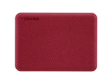 Toshiba HDTCA20XR3AA Canvio Advance - 2TB - Red - Portable Hard Drive