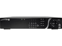 Speco Technologies D16HU12TB 16-Channel 4K IP HD-TVI Hybrid Video Recorder, 12TB HDD
