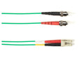 Black Box FOCMPSM-STLC-GN-50 SM FO Patch Cable Duplx, PLN, Green, STL