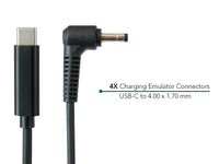 JAR Systems A4-UCLN-N21 Emulator Cables 4-PK for Lenovo N21