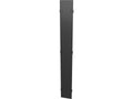 Vertiv VRA6003 VR 48U x 600mm Wide Single Perforated Door Black - Metal - Black - 48U Rack Height - 1 Pack - 23.6in Width