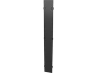 Vertiv VRA6003 VR 48U x 600mm Wide Single Perforated Door Black - Metal - Black - 48U Rack Height - 1 Pack - 23.6in Width