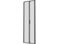 Vertiv VRA6007 VR 48U x 600mm Wide Split Perforated Doors Black - Metal - Black - 48U Rack Height - 2 Pack - 23.6in Width