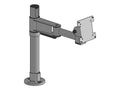 SpacePole SPV1106-FX-32 75/100 VESA elbow arm mount, White