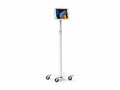 Compulocks MCRSTDW102IPDSW iPad 10.2IN Space Enclosure Medical Rolling Cart White
