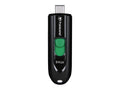 Transcend TS64GJF790C 64GB, USB3.2, Flash Drive, Type-C, Capless, Black