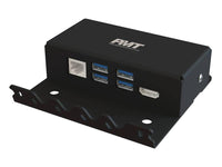 Precision Mounting Technologies AS7.U050.003 Rugged Usb-c HUB with Dc-in Power Cable (bare Wire) and USB Type-c to USB Type-a Cable
