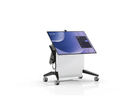 Salamander Designs FPS2/ELT/GG/VW Mobile Stand, Electric Lift and Tilt, Graphite and Gray/Very White