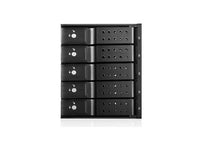 iStarUSA BPN-DE350HD-BLACK 3X5.25 to 5X3.5 12GB/S CAGE BLA
