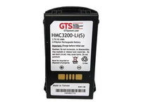 GTS HMC3200-LI(S) Replacement Battery for Zebra / Motorola MC3200 Mobile Computers. 2740 MAH, Li-ion, 3.7 Volts, 12 Month Warranty. OEM P/N: BTR