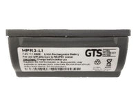 GTS HPR3-LI HE HPR3-LI is a Rechargeable Battery USED to Power the Intermec PR2/ PR3 Series Printer