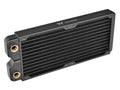 Thermaltake CL-W227-CU00BL-A 240mm with 27mm thickness Slim Size copper radiator with high-density copper fin design and brass tank for exceptional performance and