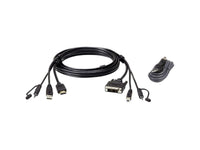 ATEN 2L7D02DHX2 6ft. HDMI to DVI Secure KVM Cable