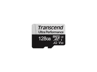 Transcend TS128GUSD340S 128GB microSD w/ adapter UHS-I U3 A2 Ultra Performance