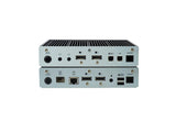 Black Box KVXHP-200 KVM Extender over CATx/Fiber - Dual-Monitor, 4K DisplayPort, USB 2.0 Hub, Serial, Audio, Local Video