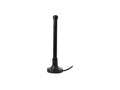 Mobile Mark ECOM5-2400-3J-BLK-36 Echo Series Magnet Mount Antenna, 5 dBi, 3 ft. LL-195 cable & Rev. pol. SMA-male, (2.4-2.485 GHz)