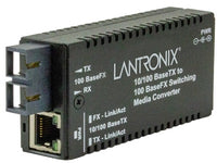 Transition Networks M/E-PSW-FX-02(SC)-BR MINI 10/100BASETX to 100BASEFX Switch, SC MM 2KM W/BR
