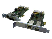 Transition Networks N-GXE-POE-SFP-01 Network Interface CARD - 10/100/1000 RJ-45 Poe+ to SFP