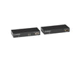 Black Box KVXLCF-100-R2 KVM Extender Kit over Fiber - Single-Monitor, DVI-D, USB 2.0, Audio, Serial, Local Video Out, Singlemode Fiber