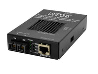 Transition Networks E-100BTX-FX-05(SCHT)-UK 100MBS TX to FX HIGH TEMP CONV (sc-ht) W/UK PS