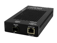 Transition Networks SGPAT1040-105-OZ 10/100/1000 POE+ RJ-45 to Open Dual Speed SFP Port Media Converter w/ -OZ PS