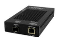 Transition Networks SGPAT1040-105-UK 10/100/1000 POE+ RJ-45 to Open Dual Speed SFP Port Media Converter w/ -UK PS