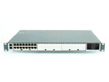 Lantronix SLC80161201G Console Server, 16 x RJ45 serial ports software selectable, 2 USB 2.0 ports, 2 GbE RJ45 Ethernet, Single AC Power, TAA Compliant