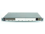 Lantronix SLC80162411S Console Server, 16 x RJ45 serial ports software selectable, 2 USB 2.0 ports, 2 GbE SFP, Dual DC Power