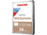 Toshiba HDWG51GXZSTB N300 Pro - 16TB - NAS Hard Drive
