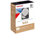 Toshiba HDWG51GXZSTB N300 Pro - 16TB - NAS Hard Drive