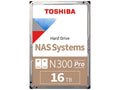 Toshiba HDWG51GXZSTB N300 Pro - 16TB - NAS Hard Drive
