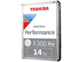 Toshiba HDWR51EXZSTB X300 PRO - 14TB - Performance Hard Drive