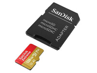 SanDisk SDSQXAA-128G-AN6MA Extreme, Microsdxc, Memory Card, 128GB, UHS-I, 4K, Class 10, W/ Adapter, up to 190MB/S