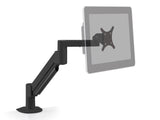 HAT Design Works 7000-500-FM-104 7000 Articulating Monitor Arm w/ Flexmount Monitor Mount, Black, holds 3-10 lbs, up to