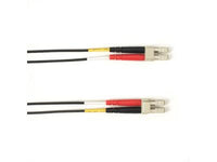 Black Box FOLZHSM-010M-LCLC-BK SM FO Patch Cable Duplx, Lszh, BK, Lclc, 10M