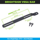 HIDEit Uni-VESA OB Bar | Universal VESA Adapter Mount - detail view | Silarius