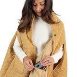Cove Heated Portable Blanket - with Dual Control - detail view | Silarius