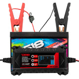 15 AMP Automatic Smart Lithium and AGM Car Battery Charger & Maintainer - rear view | Silarius